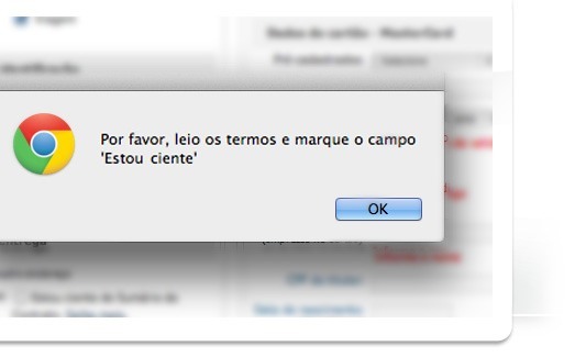 Onde foi que eu errei?